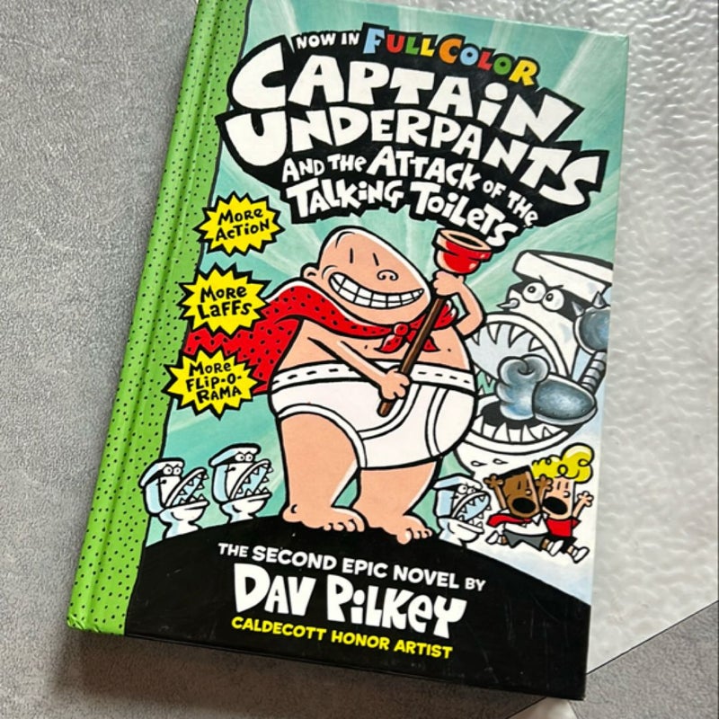 Captain Underpants and the Attack of the Talking Toilets