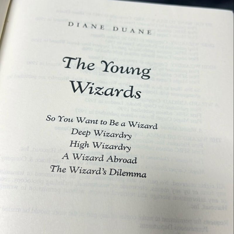 The Young Wizards books 1-5