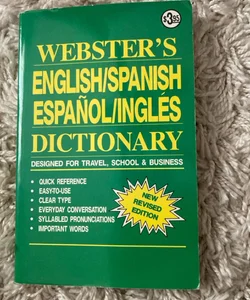 Webster’s English/Spanish Dictionary