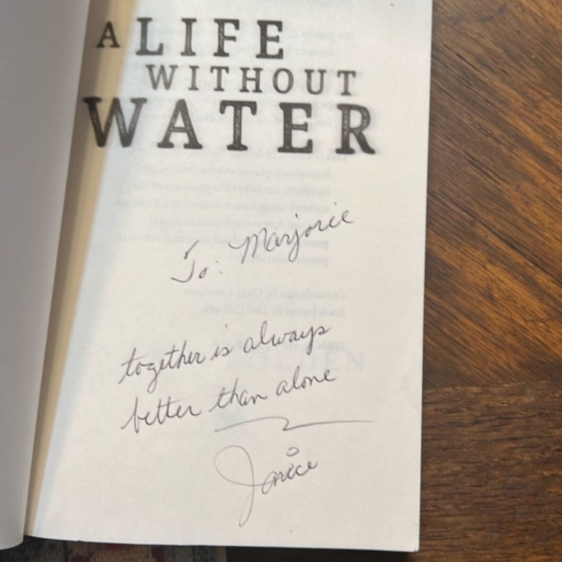A Life Without Water