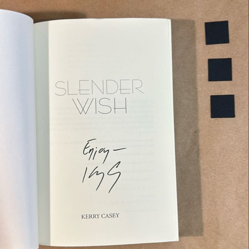 Slender Wish - Signed Copy