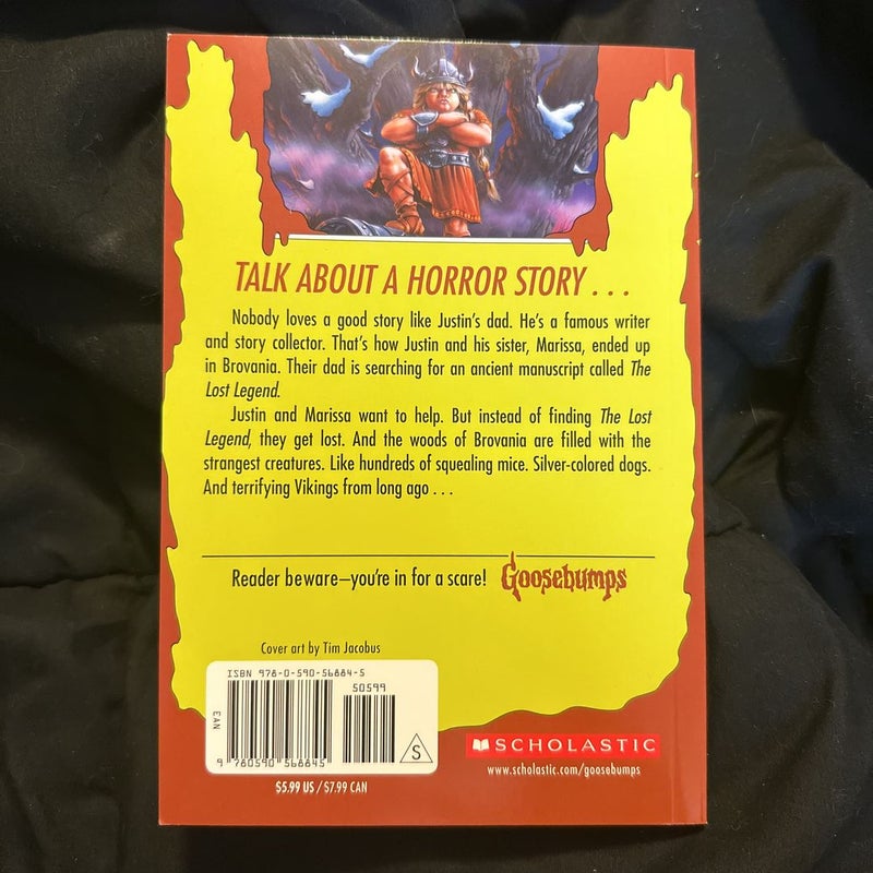 Legend of the Lost Legend (Goosebumps #47)