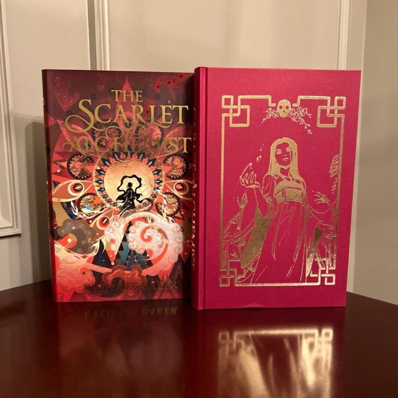 Fairyloot The Scarlett Alchemist (Signed with Sprayed Edges)