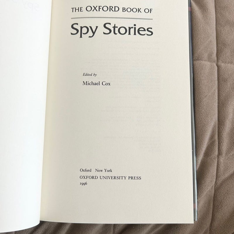 The Oxford Book of Spy Stories