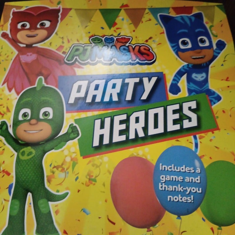PJ masks party heros