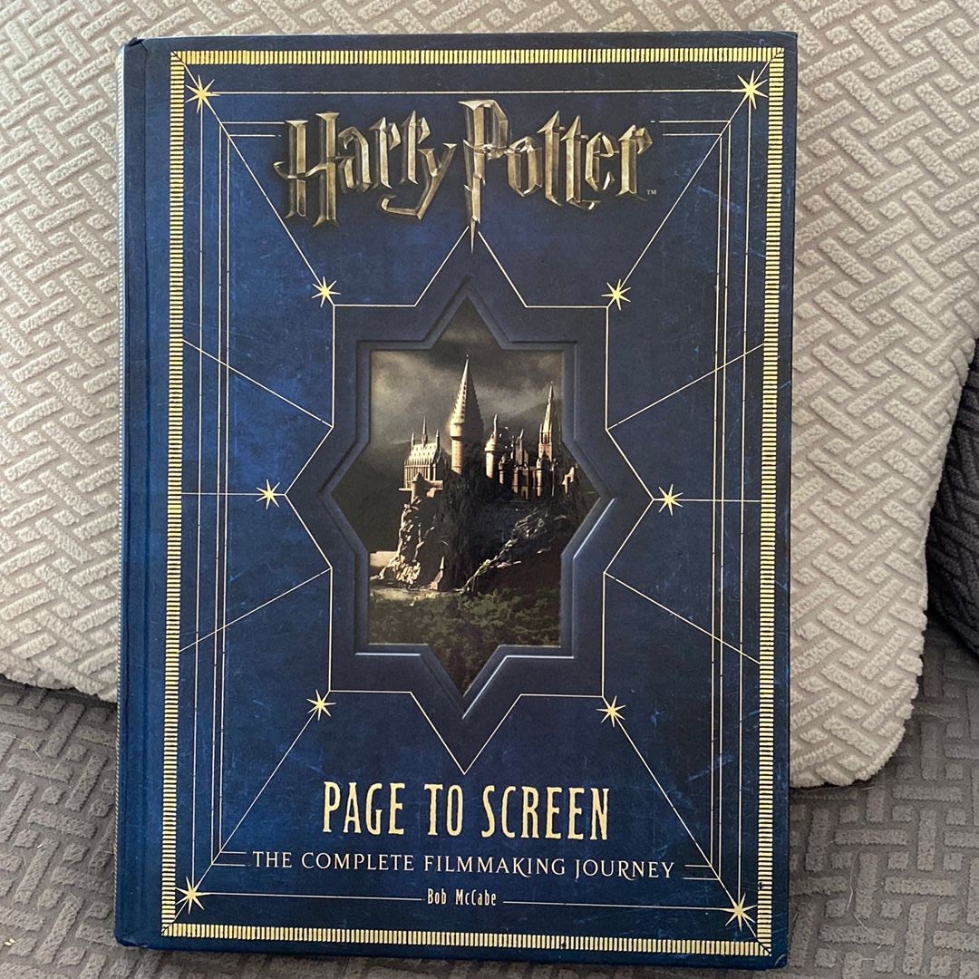 Harry Potter Page to Screen by Bob McCabe, Hardcover