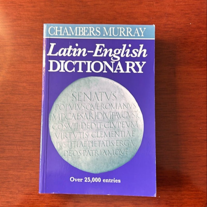 Chambers Murray Latin-English Dictionary