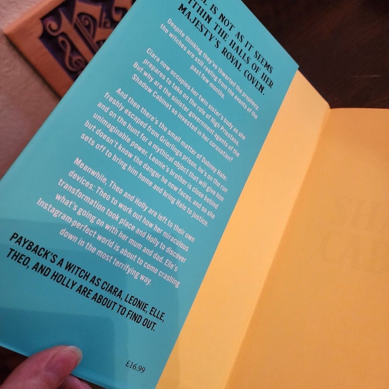 The Shadow Cabinet by Juno Dawson SIGNED Waterstones