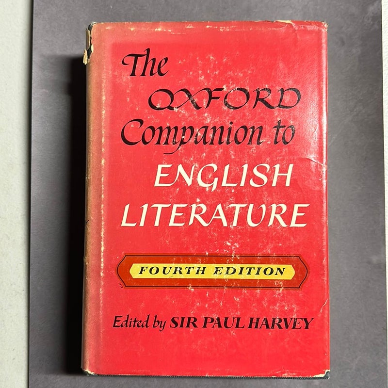 The Oxford Companion to English Dictionary 