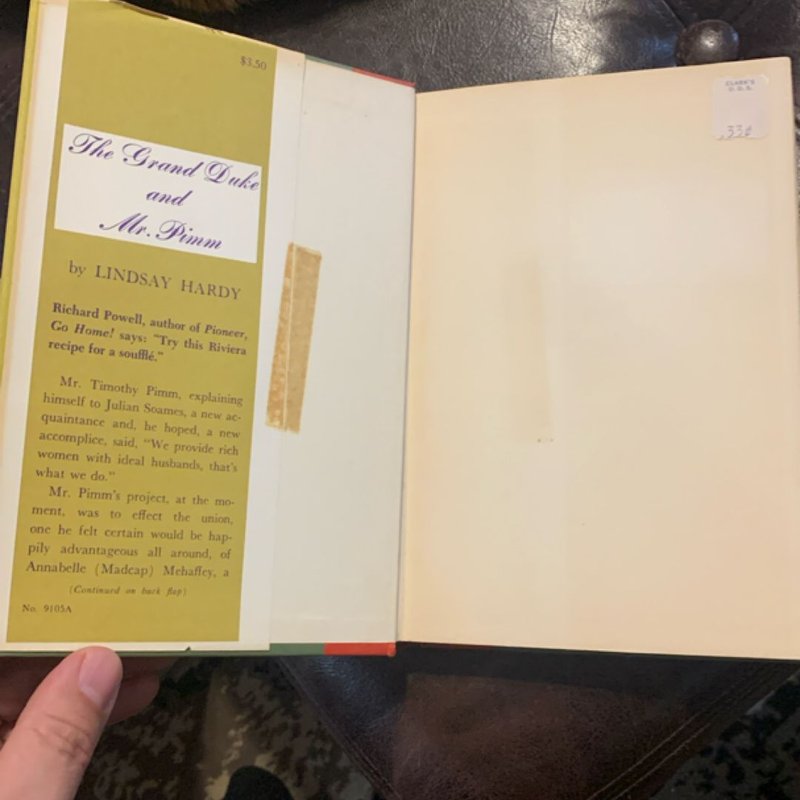 The Grand Duke & Mr Pimm