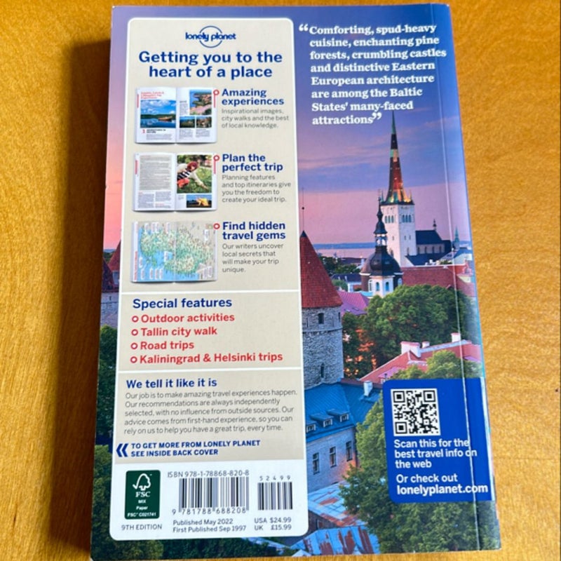 Lonely Planet Estonia, Latvia and Lithuania