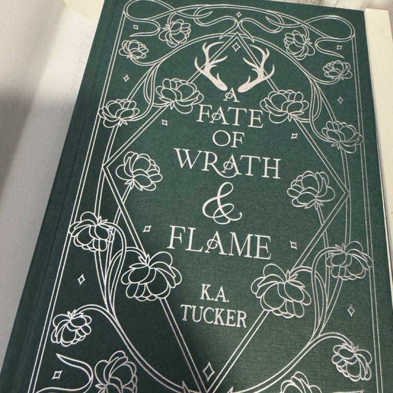 Fairyloot A Fate of Wrath and Flame SIGNED