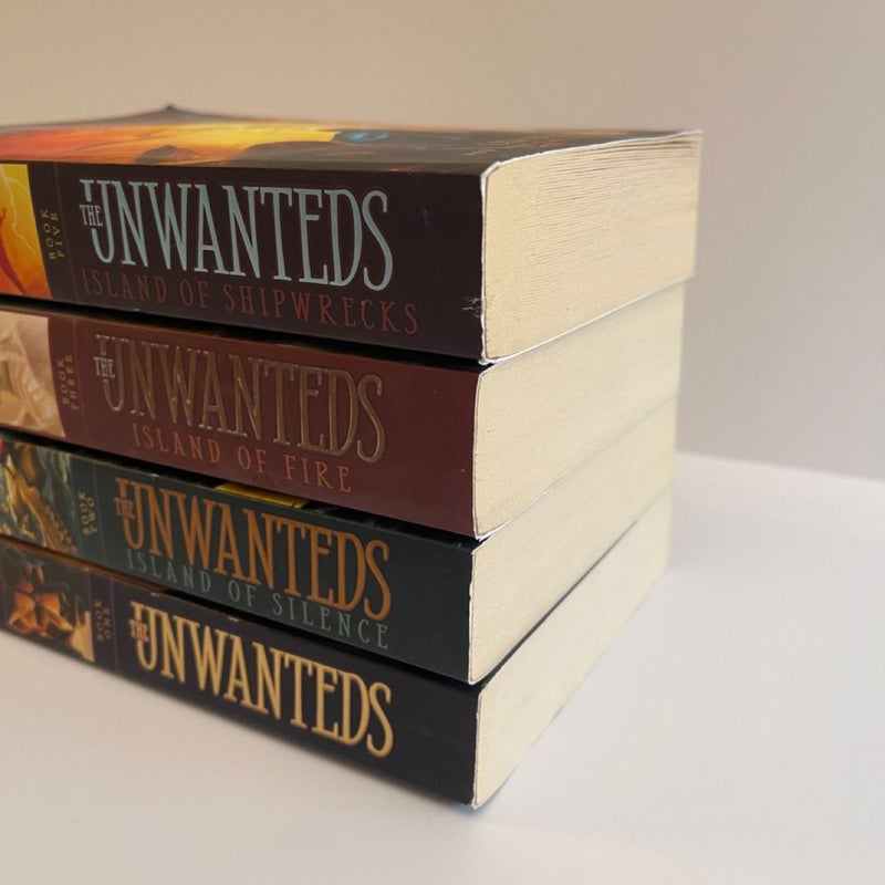 The Unwanteds Book Series 1-3 & 5