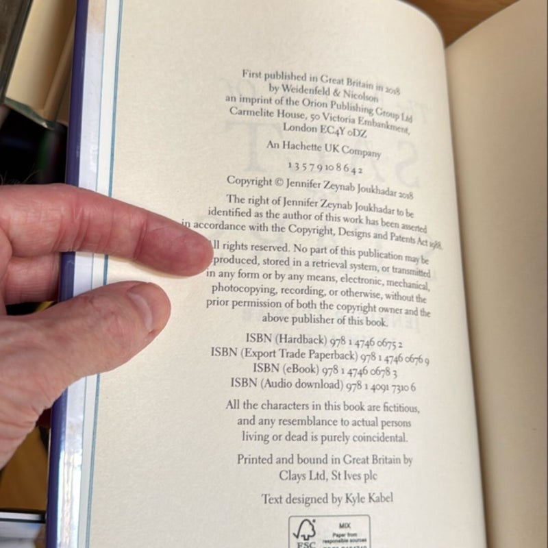 The Map of Salt and Stars SIGNED