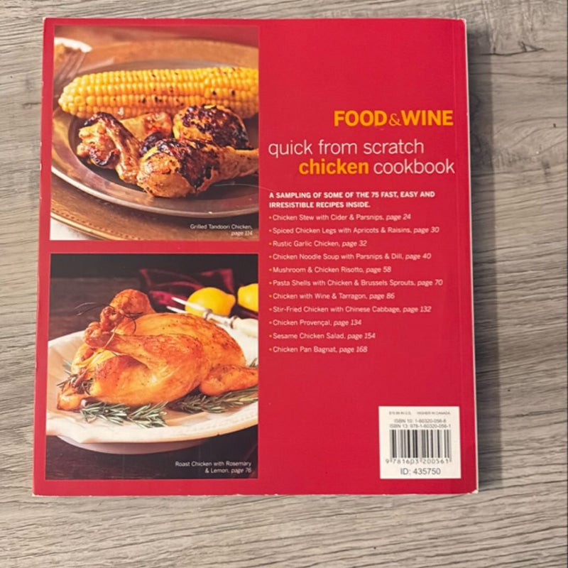 Food and Wine Quick from Scratch Chicken