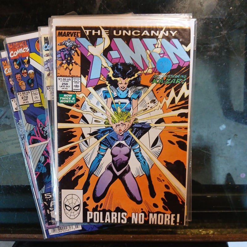 Uncanny X-MEN lot of 7