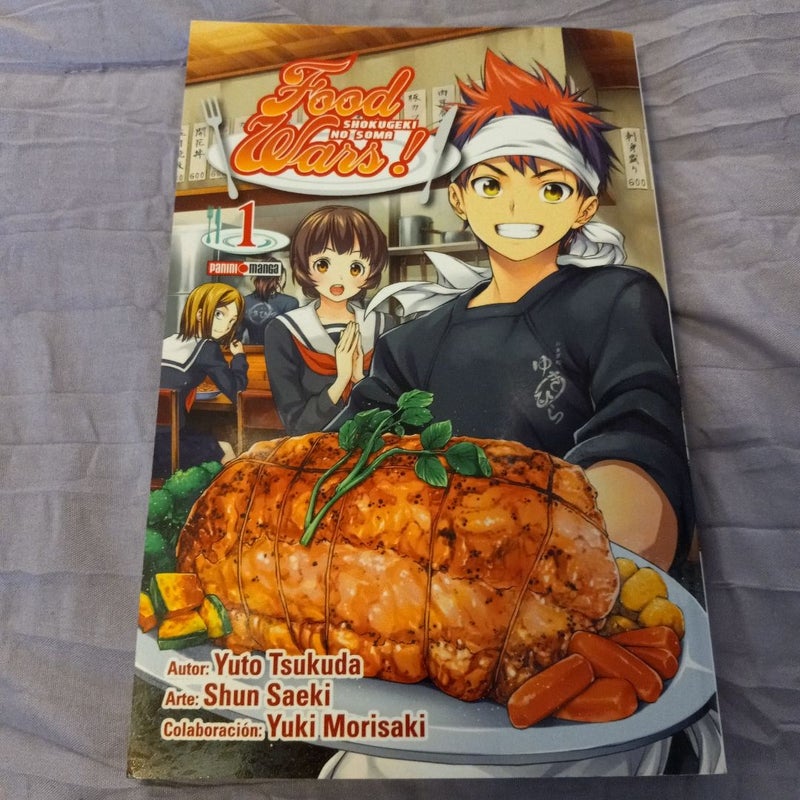 Shokugeki no Soma: Food Wars manga volume 1 (en Español) 