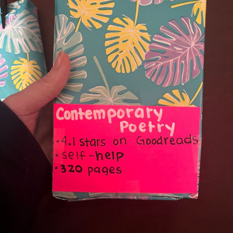 Blind date with a book (poetry)