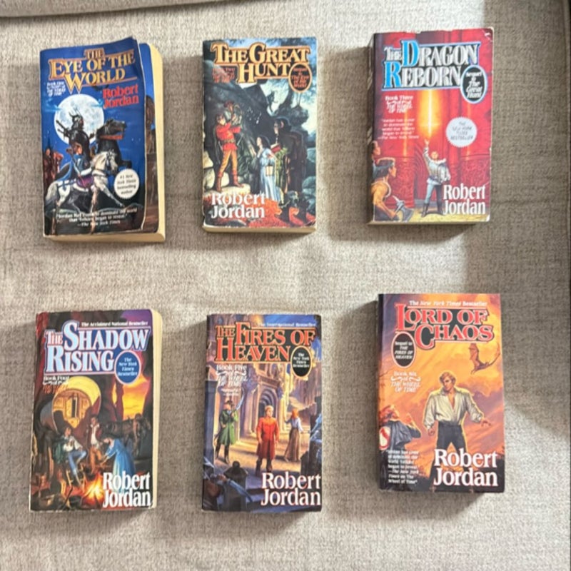 The Wheel of Time Books 1-6