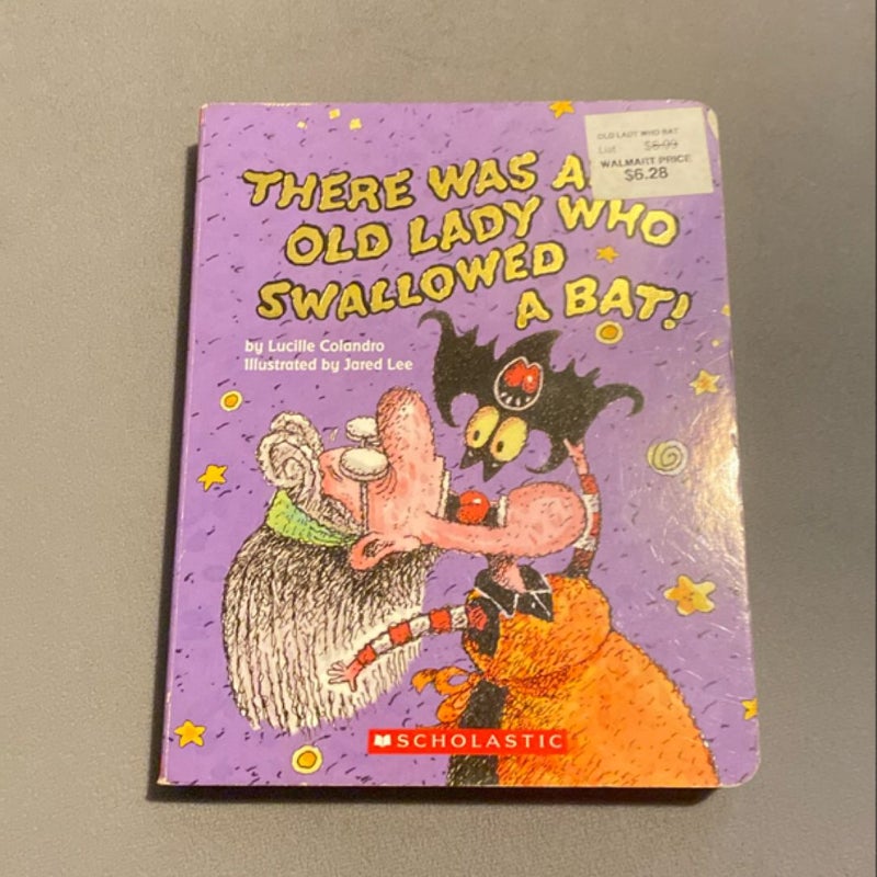 There Was an Old Lady Who Swallowed a Bat!