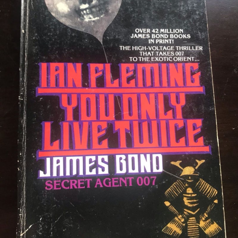 You Only Live Twice Ian Fleming 1964 James Bond 007 Agent 5th Print