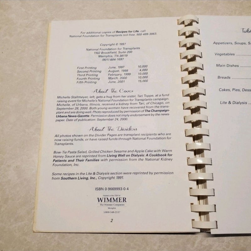 Recipes for Life
