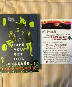 I Hope You Get This Message OwlCrate Signed Edition 