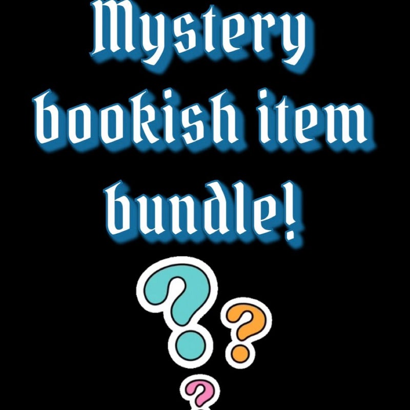 Mystery Bookish Exclusive Items Bundle #1