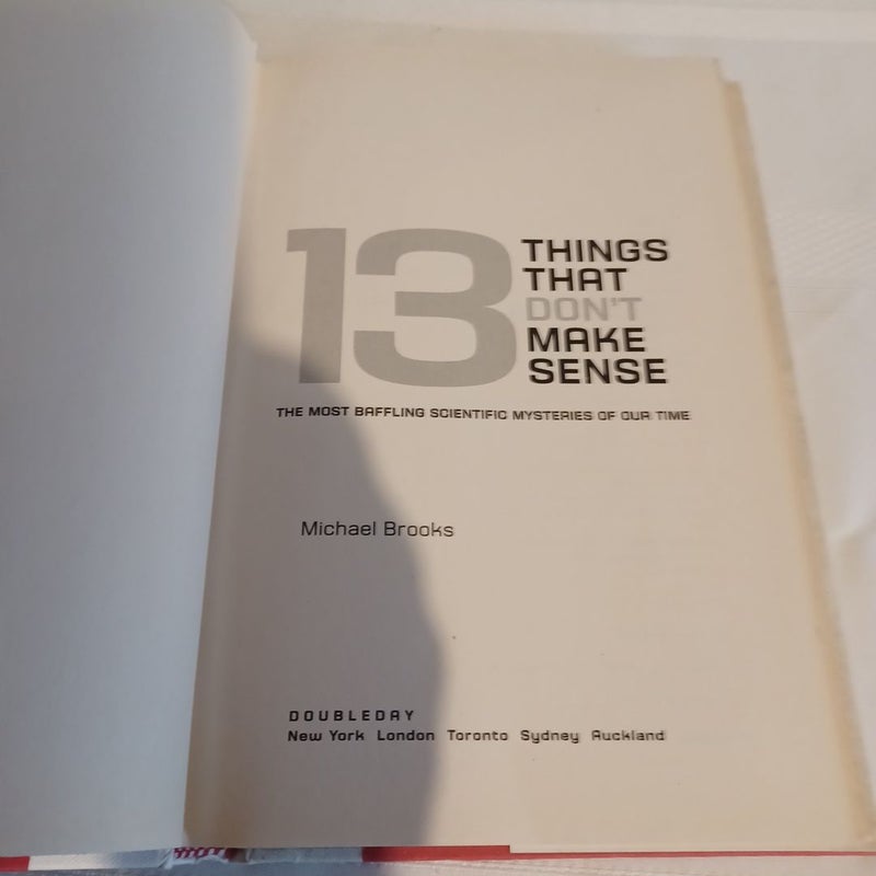 13 Things That Don't Make Sense