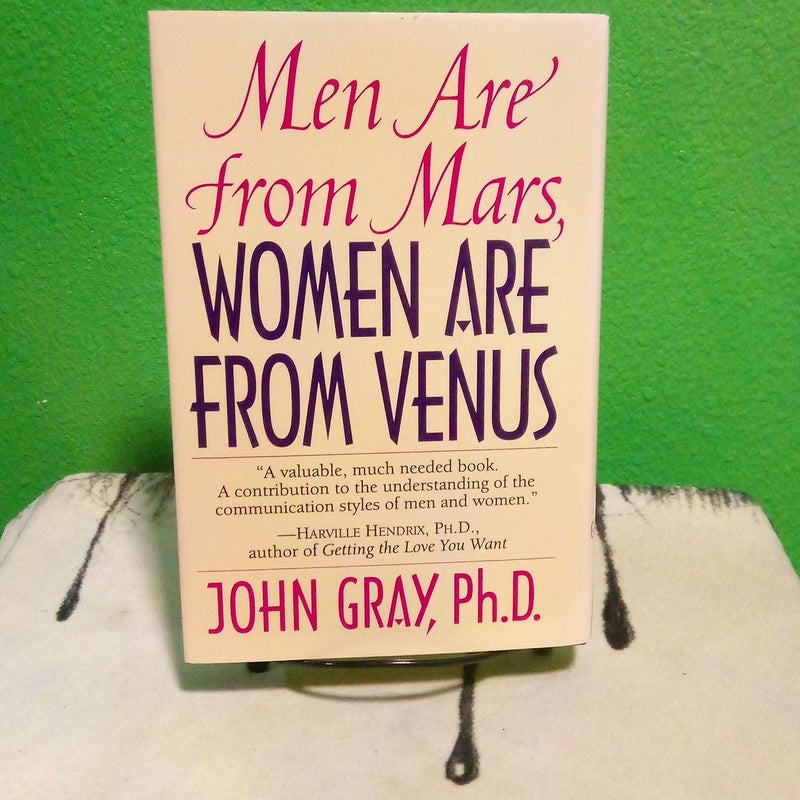 First Edition - Men Are From Mars, Women Are From Venus