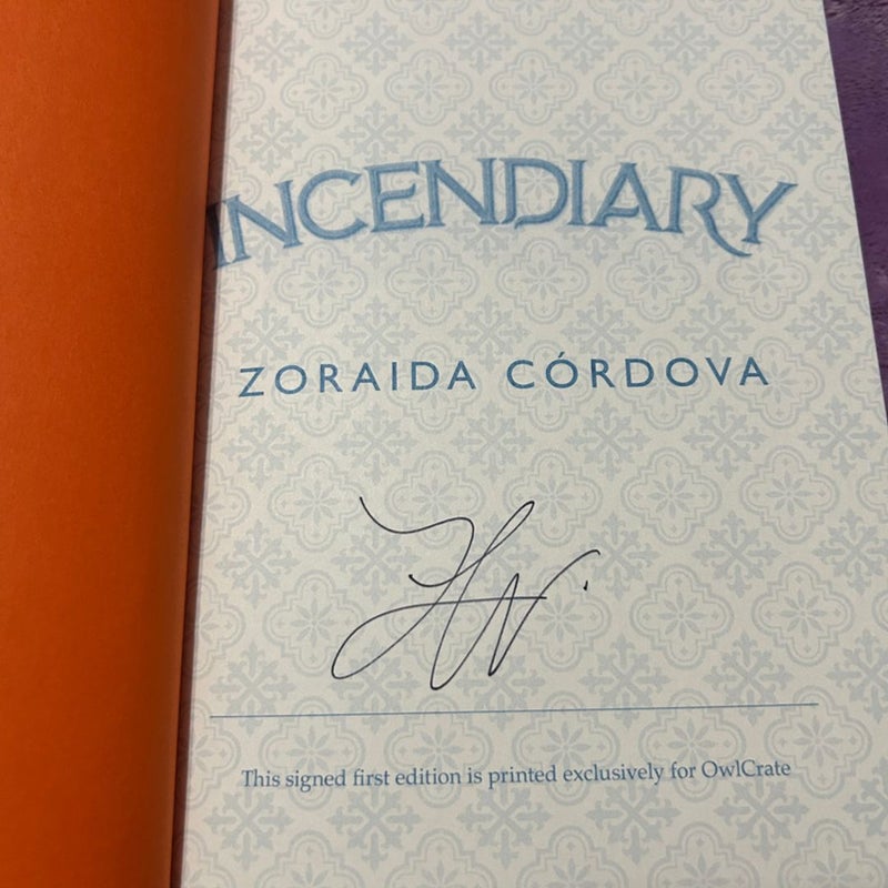 Incendiary **OwlCrate Edition**