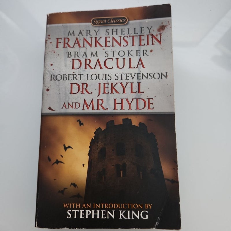 Frankenstein, Dracula, Dr. Jekyll and Mr. Hyde