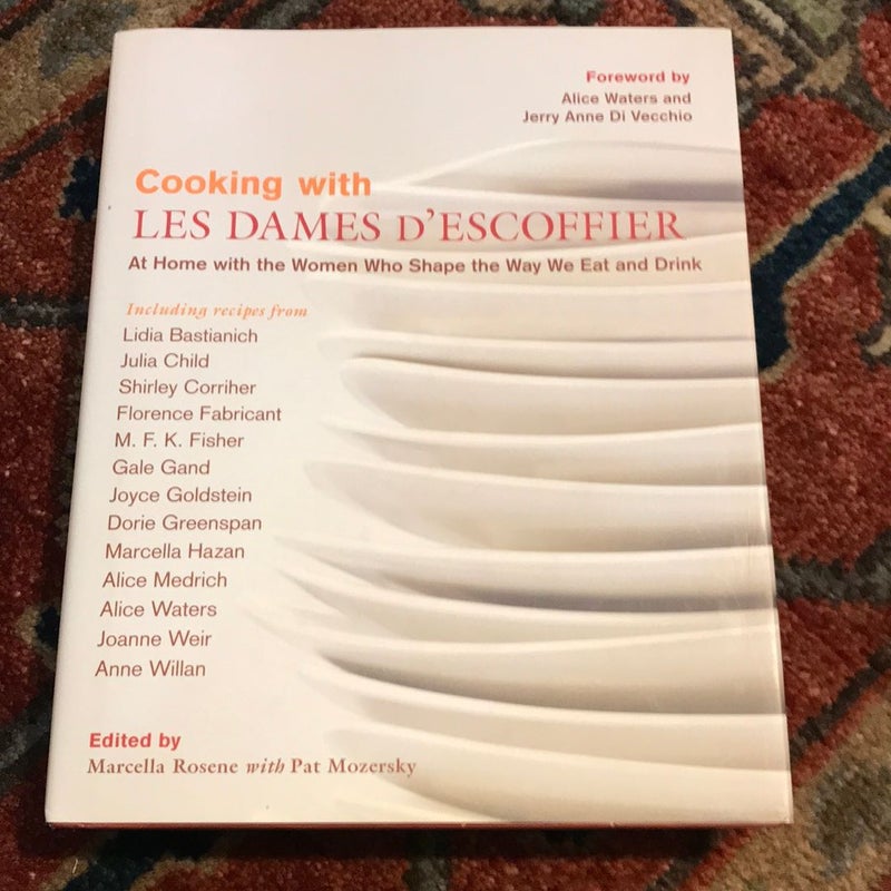 First edition , first printing *Cooking with les Dames D'Escoffier