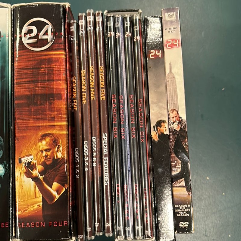 24 Kiefer Sutherland Seasons 1-8