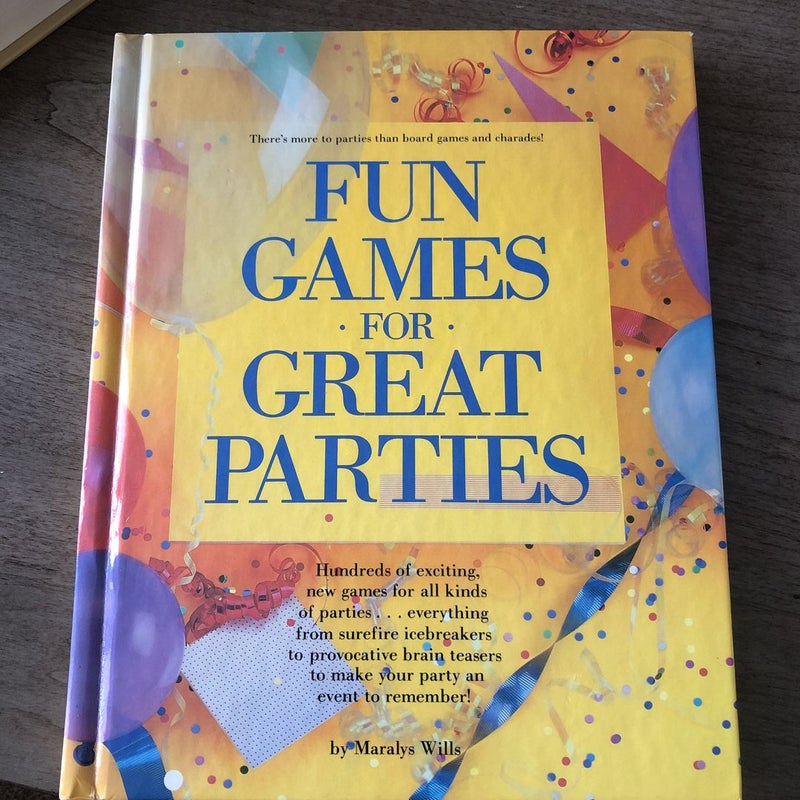 Fun Games for Great Parties