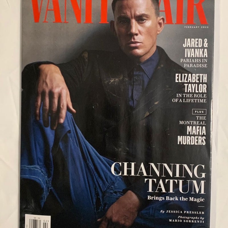 Vanity Fair Channing Tatum “Brings Back the Magic” Issue February 2023 Magazine 