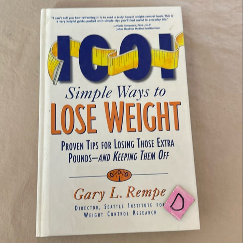 1001 Simple Ways to Lose Weight