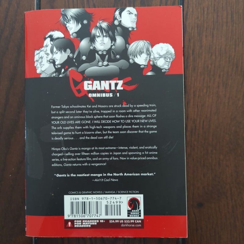 Gantz Omnibus Volume 1