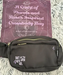 Bookish Box A Court of Thorns and Roses Crossbody Belt Bag