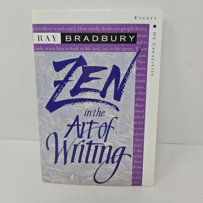 Zen in the Art of Writing