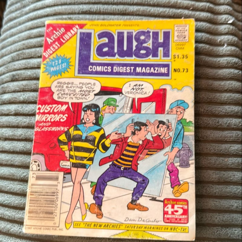 Set of three Laugh Comics Digest