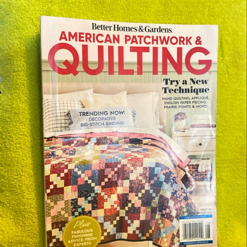 McAlls, American Patch Work, Love of Quilts and Quilters News Letter Bundle Quilt Magazines