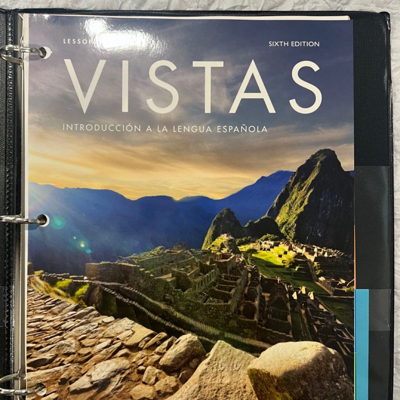 Vistas 6e Student Edition (LL) Lessons (1-10)