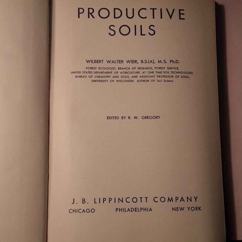 Productive Soils Revised