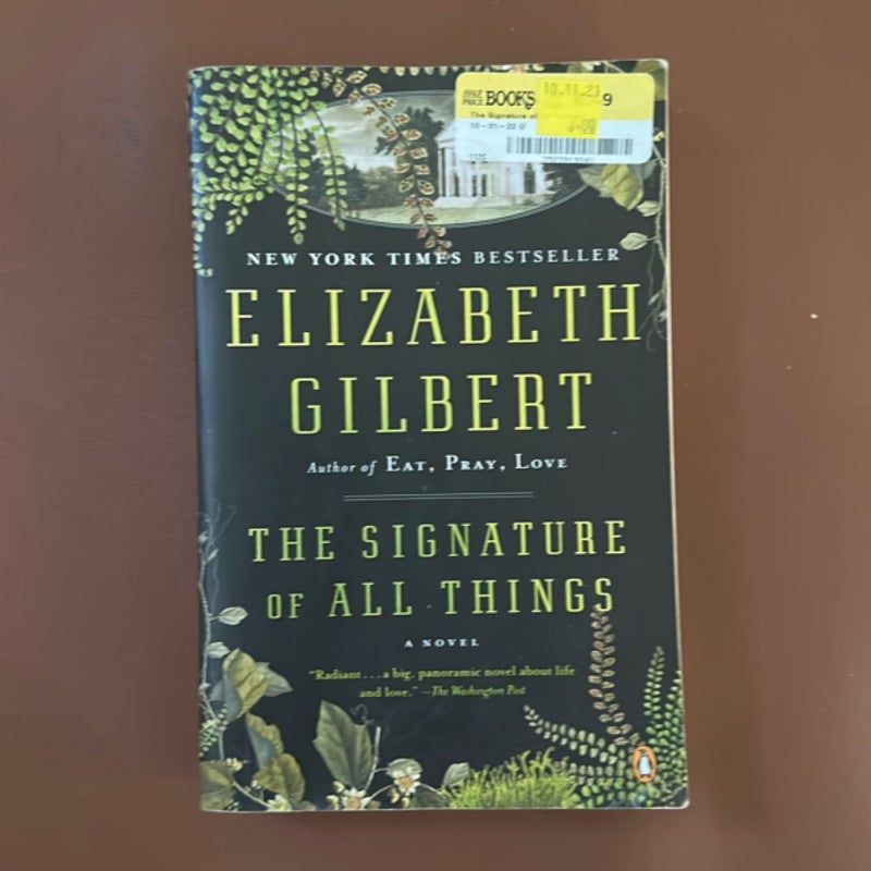 The Signature of All Things