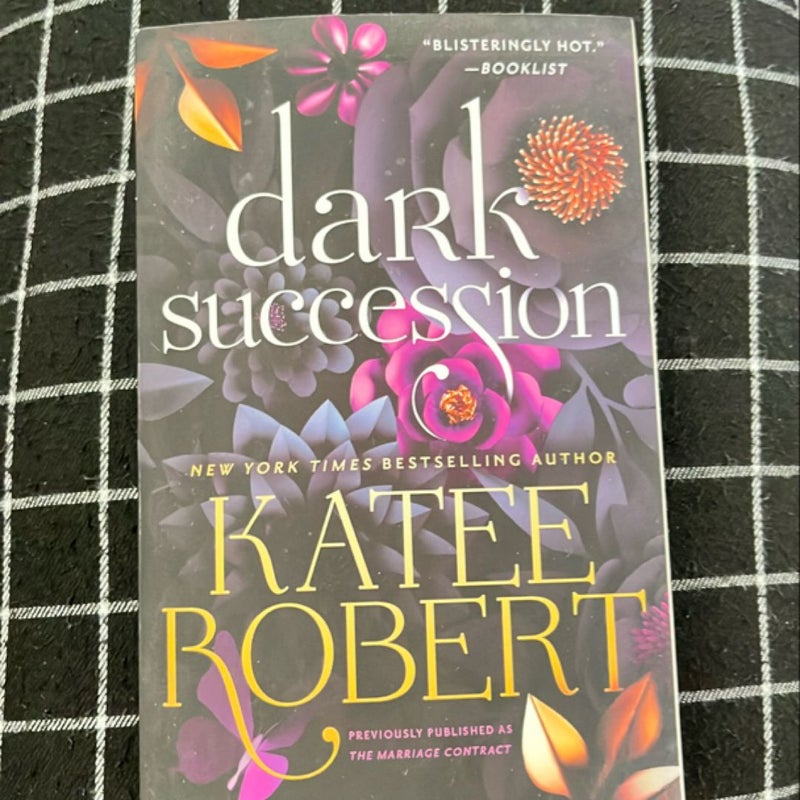 Dark Succession (previously Published As the Marriage Contract)