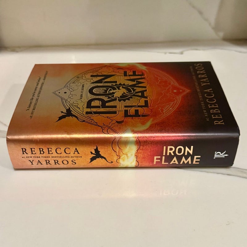 Iron Flame by Rebecca Yarros (limited edition)