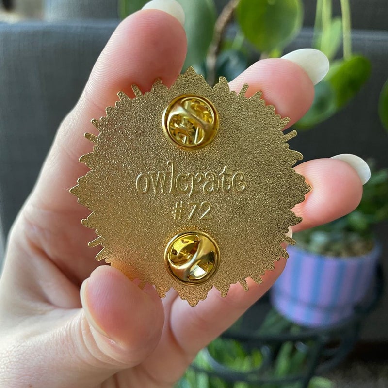 OwlCrate The Gilded Ones #72 enamel pin