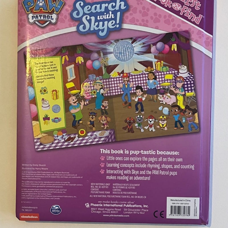 Nickelodeon PAW Patrol Search with Skye!