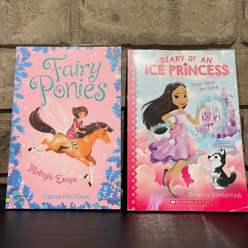 Fairy ponies and ice princess combo